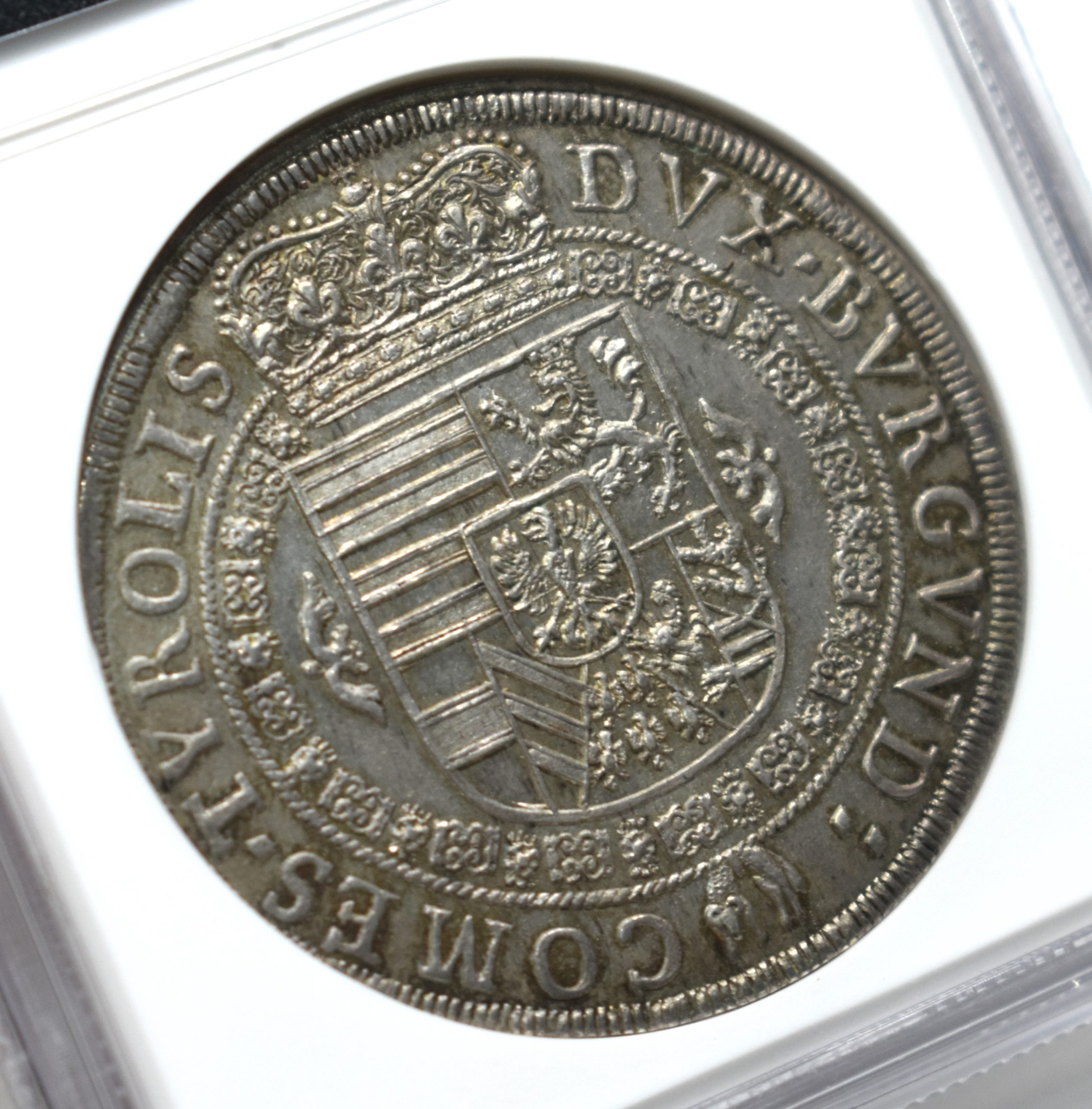 Sold】神聖ローマ帝国 1632年 レオポルト5世 ターラー MS66 NGC 